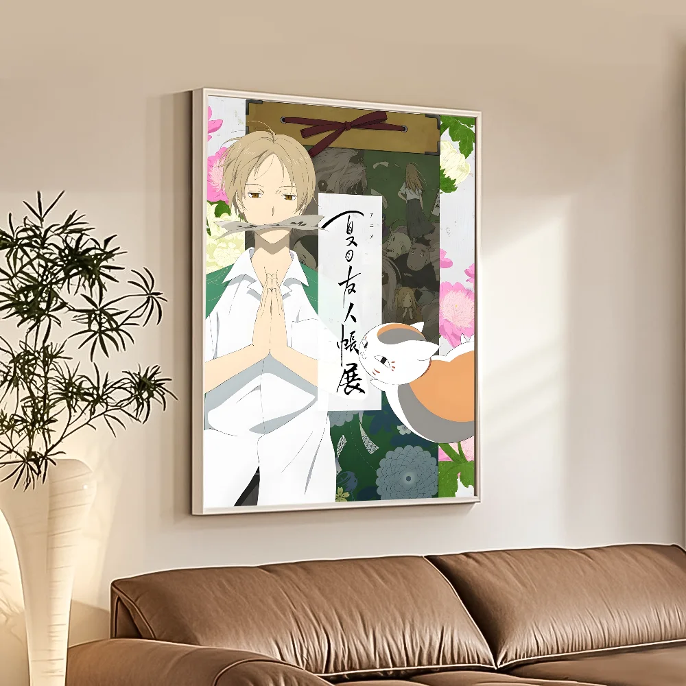 Фото N-NatsumeS B-Book Of FriendS постер HD Art липкая стена водостойкая домашняя гостиная спальня бар эстетическое украшение №3