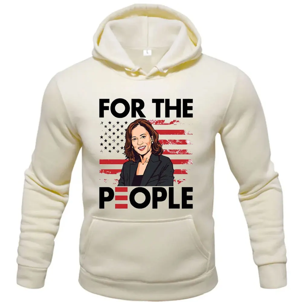 Kamala Harris for The People 2024 ElectionPal Photo President Y2k Одежда Толстовка Топы Новые толстовки и
