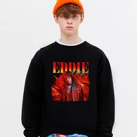 fashion brand stranger things 4 funko print hoodie men harajuku graffiti casual sweatshirts hip hop oversized eddie munson hoody
