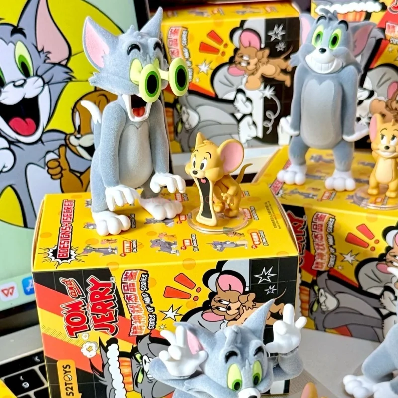 Фото Фигурка 52toys Том и Джерри из серии Blind Box: «Состояния духа» – Забавное украшение для рабочего стола и офиса, коллекция для офисных работников и пар. №5