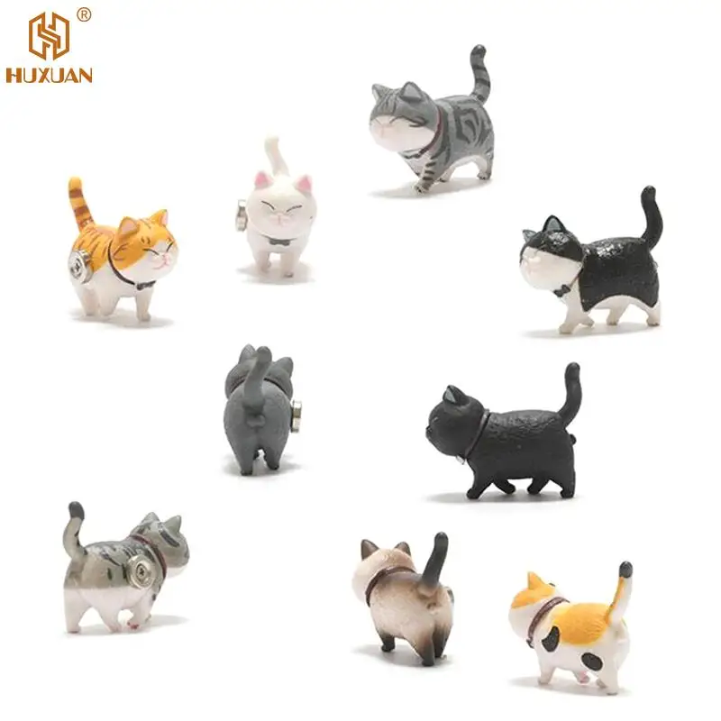 Симпатичная 3D Магнитная паста в виде кошки для холодильника теплая серия