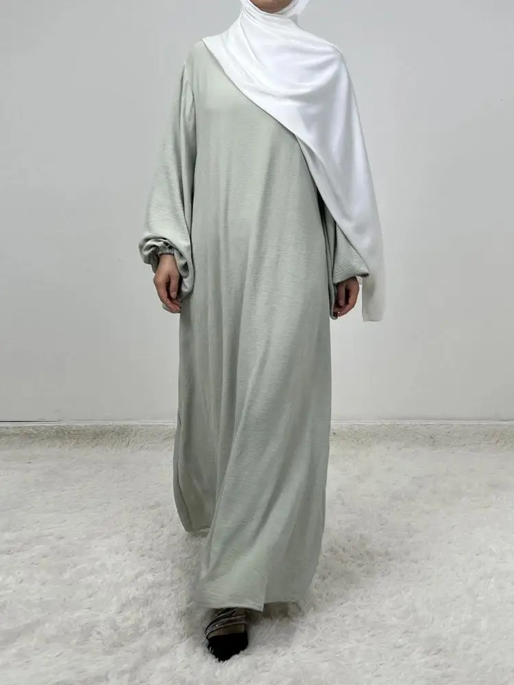 Рамадан Ид Абая Дубай Кафтан мусульманское платье Турция для исламской молитвы