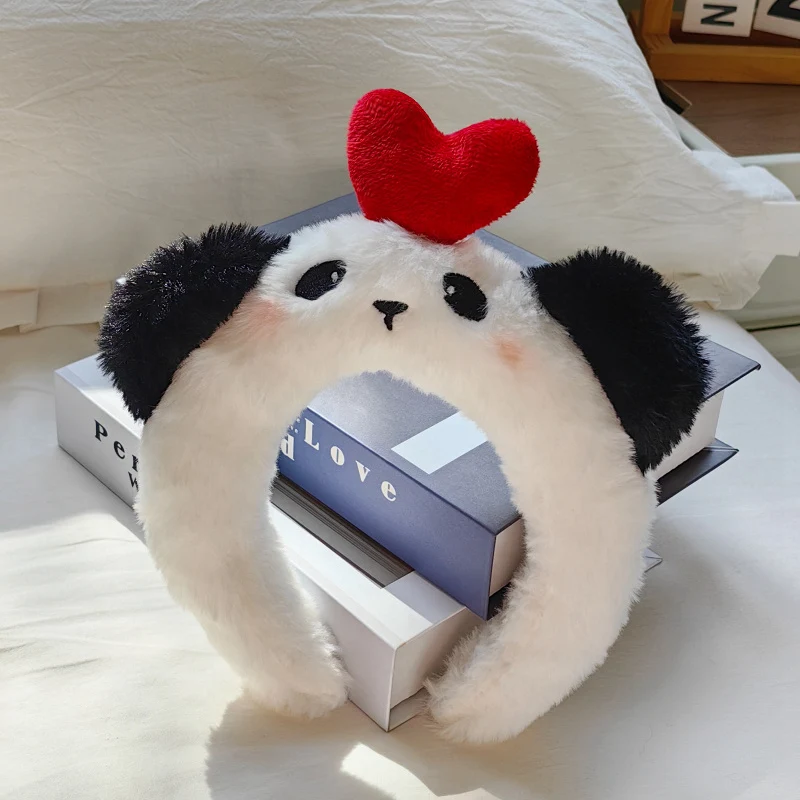 Обруч для волос Love Panda Pink Little Pig плюшевый обруч креативный дизайн милый удобный