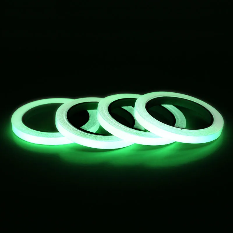 

Luminous Fluorescent Night Self-adhesive Glow In The dark sticker Tape Safety Security Home Decoration warning adhesive tape