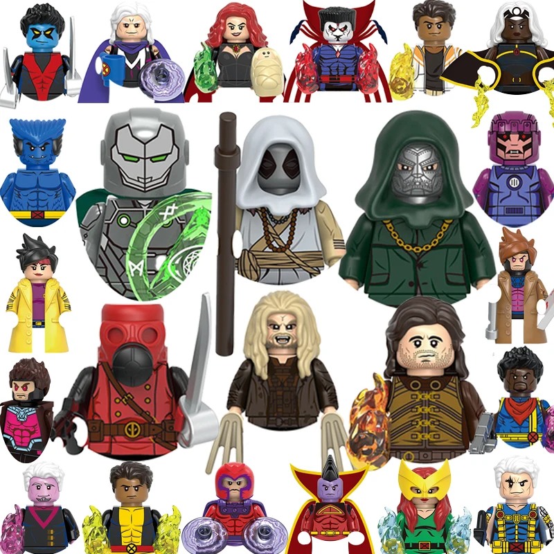 Doctor Doom GH604-0609 Bricks Beast For Toys Gifts Magneto New Mini Action Figures Children Building Blocks Party