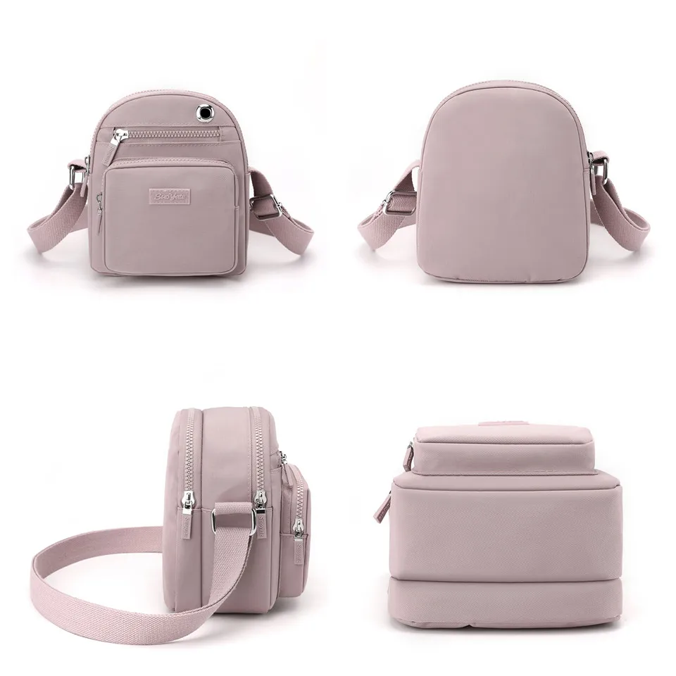 Women Fashion Nylon Crossbody Bag Handbags Female Travel Top Handle Tote Crossbody Bags Shoulder Bag