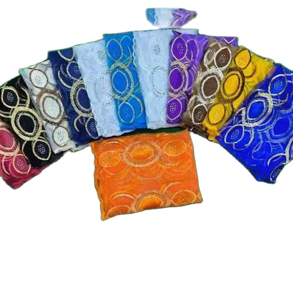 on sale Latest African Muslin Islamic Hijab Dubai Ramadan Net Sequin Embroidery Scarf Pashmina Extremely Soft Turban Women Wraps