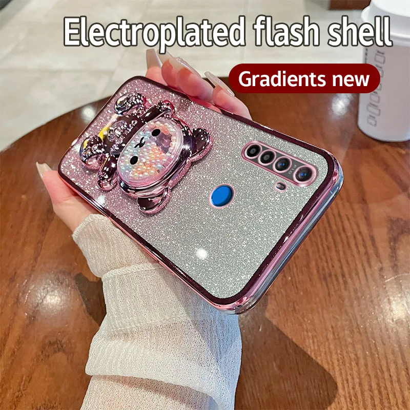 Чехол для сотового телефона из ТПУ с гальваническим покрытием и мягким