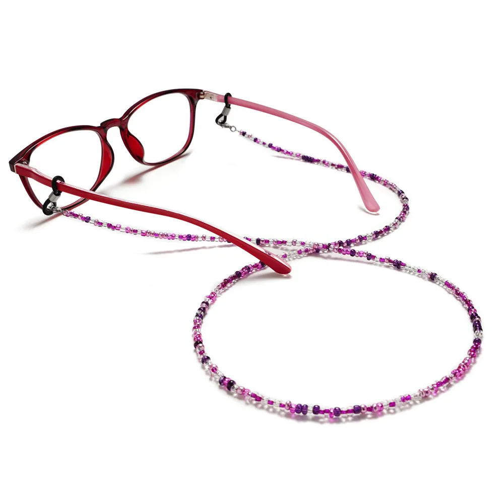 

70cm Presbyopia Glasses Chain Colorful Beads Lanyard Sunglasses Chains Eyewear Cord Reading Glasses Chain Glasses Accessories
