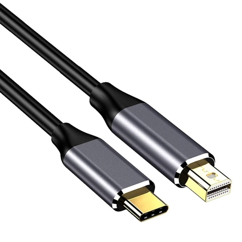 

USB C к Мини DP PD зарядный кабель M2EC, конвертер расширенного монитора 4K @ 60 Гц для дисплея порта для MAC Pro ноутбука