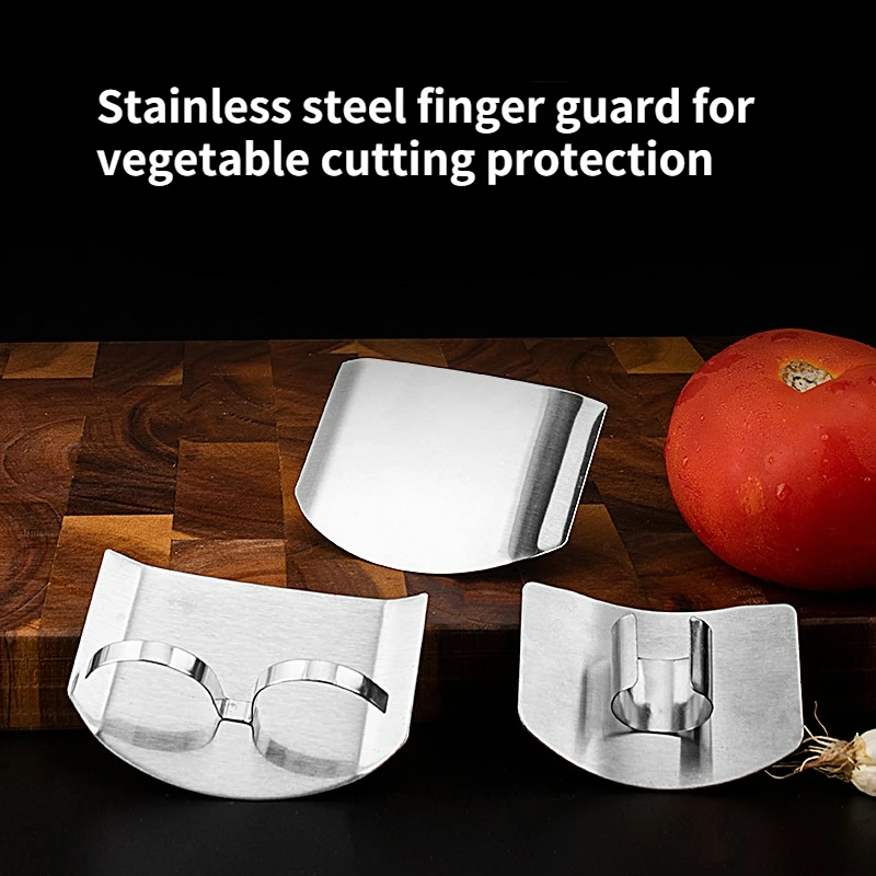 

Finger Protectors Stainless Steel Finger Guard Cutting Blade Safety Cutting Tool Kitchen Accessories Anti-cut Hand Guard