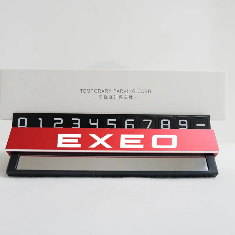 

Car Temporary Parking Card For Seat Exeo Phone Number Stop Sign For Seat Ibiza Leon Ateca Arona Cordoba Toledo Altea Mii Exeo