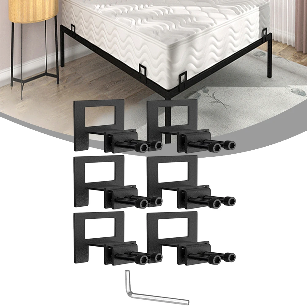 6 шт. противоскользящая рамка для матраса металлическая скользящая пробка