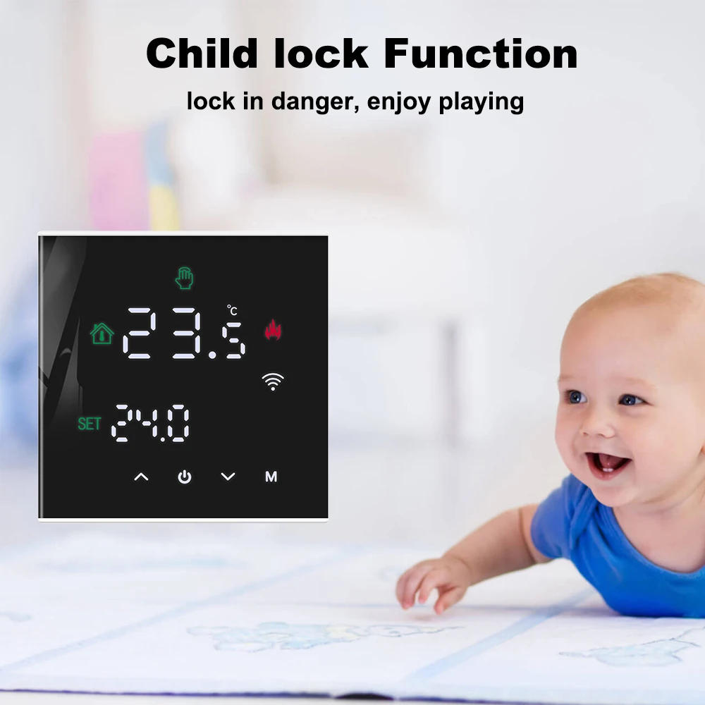 Умный Wi-Fi термостат MINCO HEAT 3h 3 А 16 100 ~ 240 В |
