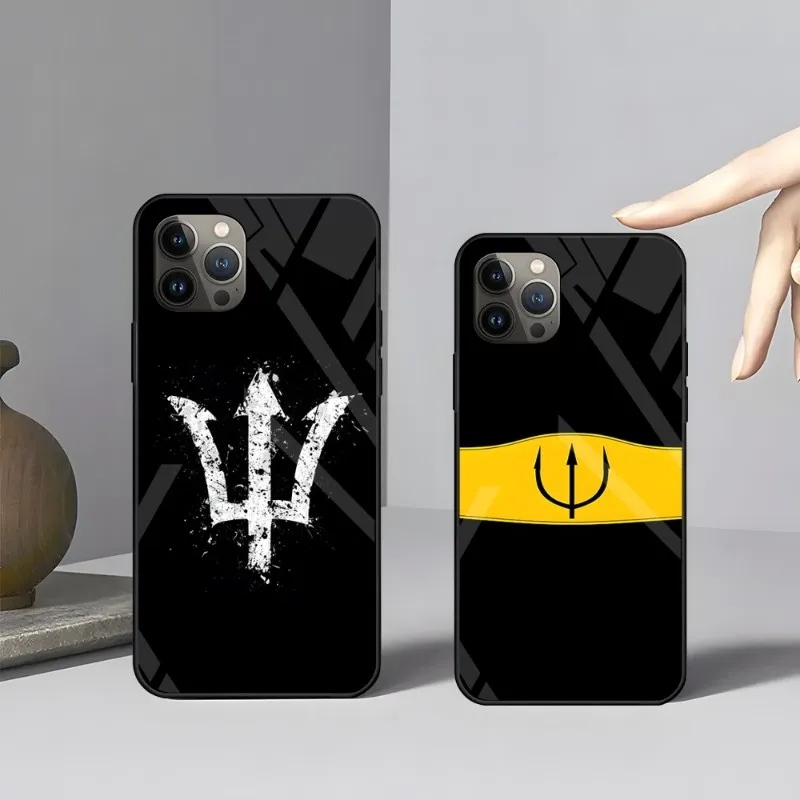 Чехол для телефона Percy Jackson из закаленного стекла для Apple IPhone 13 11 Pro Max 12 Mini X XS XR SE 2020 7 8 Plus 6 6S