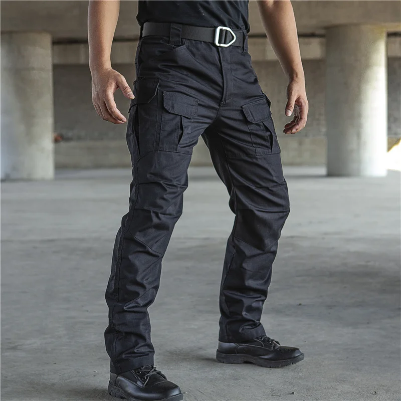 

Tactical Multi-pocket Pants Men Waterproof Combat Joggers Male SWAT Cargo Anti-Pilling Stretch Work Trousers Hombre Size S-2XL