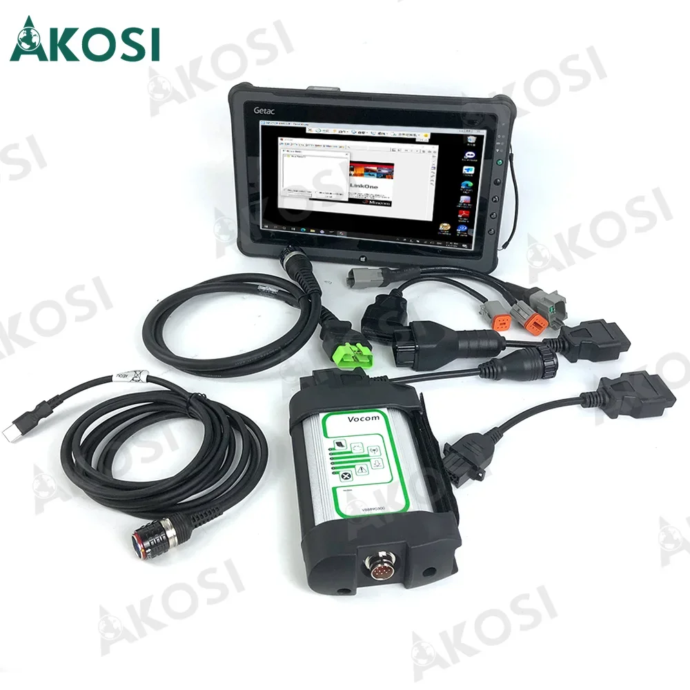 Готовый к использованию Getac F110 планшет для Volvo penta диагностический инструмент +