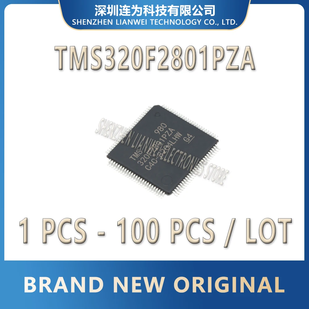 TMS320F2801PZA TMS320F2801 TMS320F TMS320 TMS IC MCU Chip LQFP-100