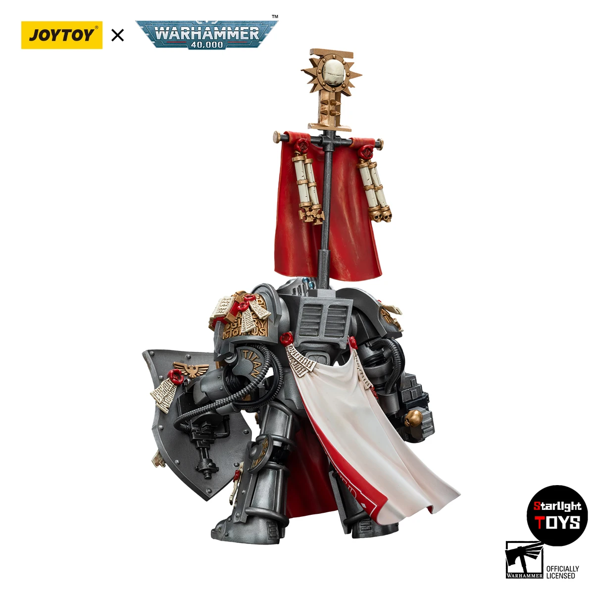 Фото JOYTOY 1/18 Фигурка Warhammer 40K Grey Knights Kaldor Draigo Модель игрушки в подарок №4