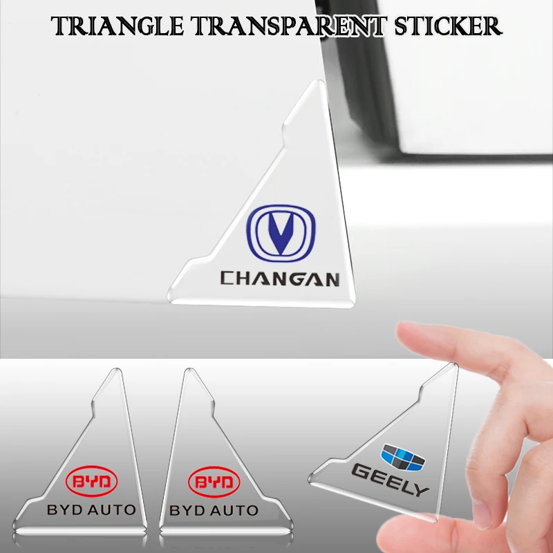

New 2pcs Transparent Door Foot Sticker Car Styling for Suzuki Swift Samurai Vitara Jimny 2021 Grand Vitara Ltz 400 Accessories