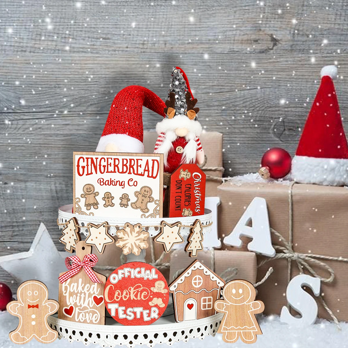 

12 шт., Декоративные Деревянные Подносы в виде кленовых листьев