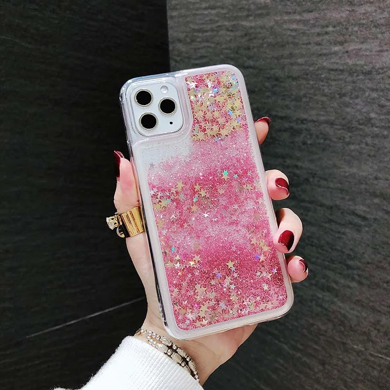 Динамический чехол с жидким песком для телефона Samsung Galaxy S22 Ultra S20 FE S21 S9 S8 Plus S7 Edge S10