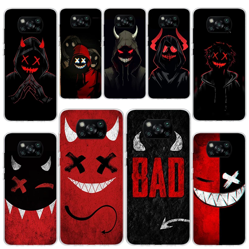 Мягкий силиконовый чехол Devil Bad Boy из аниме для телефона Xiaomi Poco X3 NFC X4 GT X5 X6 F6 F5 Pro F4 F3