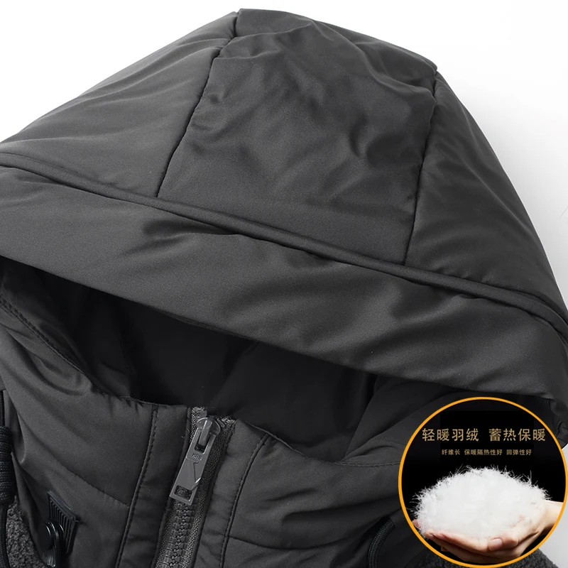 Men Parkas Fashion Hooded Thicken Warm Puffer Jacket Winter Ropa Hombre Ceketler Doudoune Homme Coats Chaquetas Abrigos Manteaux