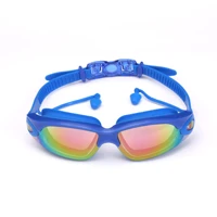 professional silicone anti fog uv kids sports swimming pool glasses goggles