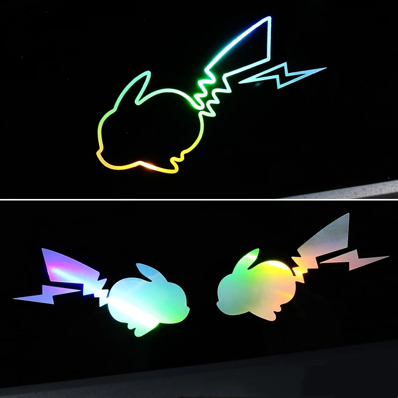 

Car Sticker lovely Decal Fuel Tank Cover Door Window Bumper Trunk Motorcycle Helmet Reflective Waterproof Stickers 2Pcs