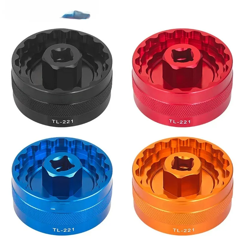 Фото Инструмент для установки и снятия каретки 5 в 1: TL fc24 fc25 DUB BBR60 BB93 Mega EVO BB52 BSA30 BB386, ключ для ремонта. №4