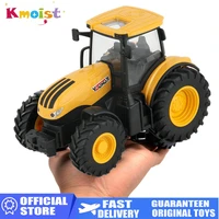124 big inertia tractor car model set farm toys for boys children farming simulator sliding car engineering vehicle truck gifts