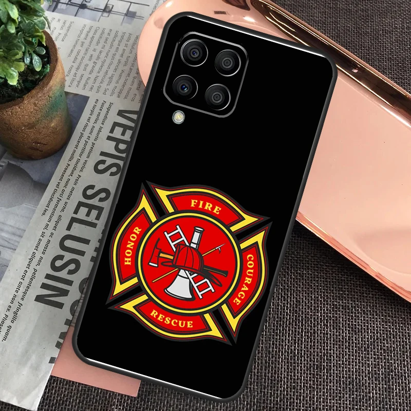 Фото Чехол Firefighter Fire Department Fireman для Samsung Galaxy M20 M15 M55 M31s M51 M21 M11 M13 M33 M53 M52 M32 M12 M14 M34 M54 №3