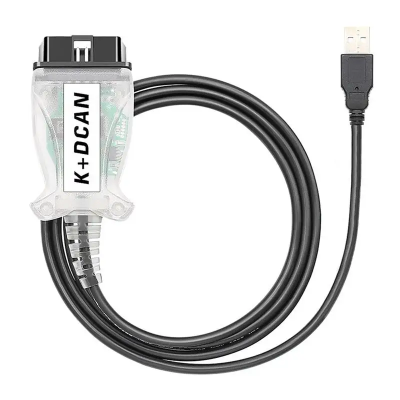 

KDCAN USB Car Diagnostic Cable OBD2 USB Interface With Switch Car Data Scanner Tool Convenient To Use FT245RL Chip