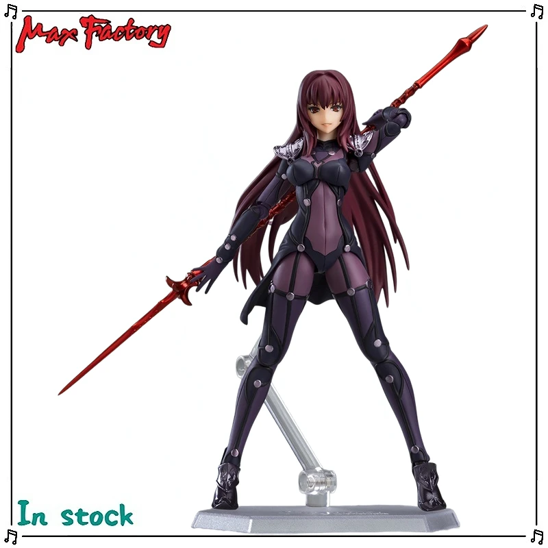 Фото Оригинальная фигурка Max Factory Figma # 381 Fate/Grand Order Скатха: Аниме-фигурка, модель, игрушка, коллекционный подарок №2