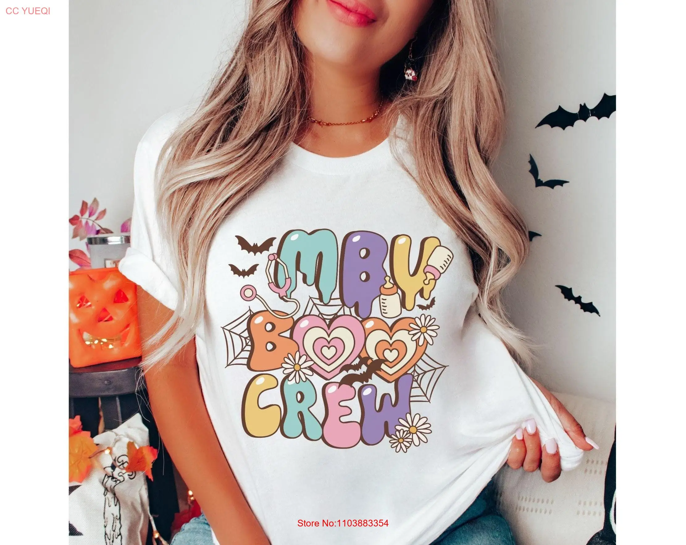 Футболка Mother Baby Unit Boo Crew из хлопка
