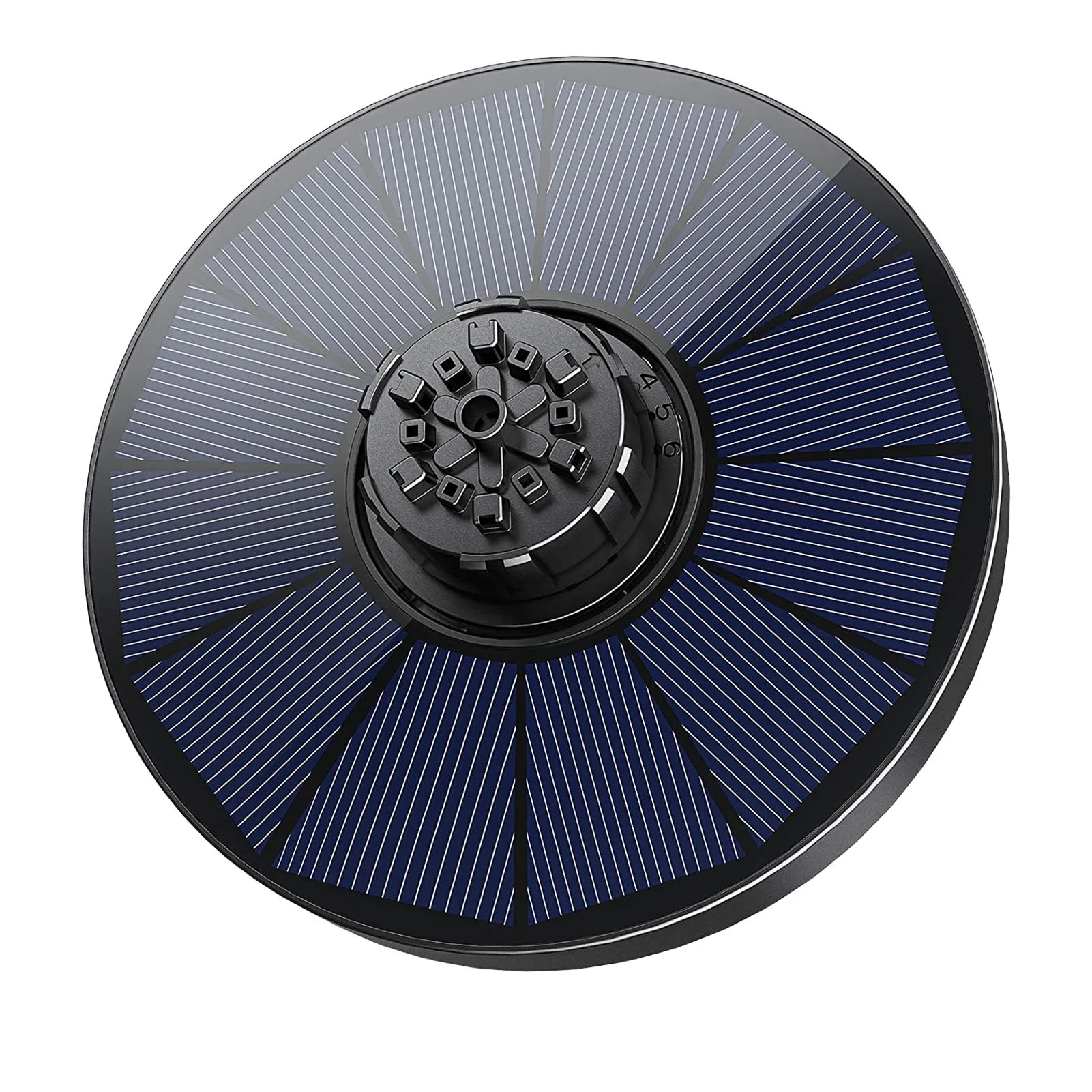 

Solar Water Pump Fountain Solar Powered Bird Bath Water Fountain Pump 1.4W Solar Powered Fountain With 7 Water Style Floating