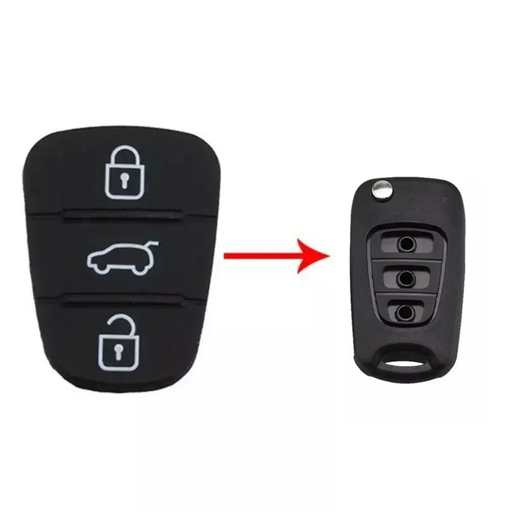

Автомобильный резиновый 3-кнопочный ключ для HYUNDAI KIA I20 I30 Ix35 Ix20 для Kia Amanti Carens Picanto Sorento Soul Sportage Venga