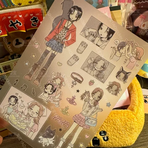 NANA аниме наклейки 10 шт