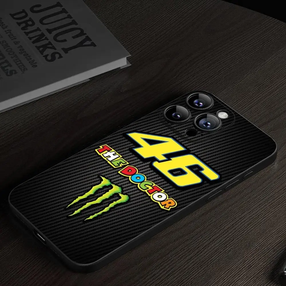 Чехол для телефона MINISO V-Valentiny R-Rossies 46 iPhone 15 16 13 Pro Max 14 12 11 Xr X 8 7 6 Plus роскошная задняя