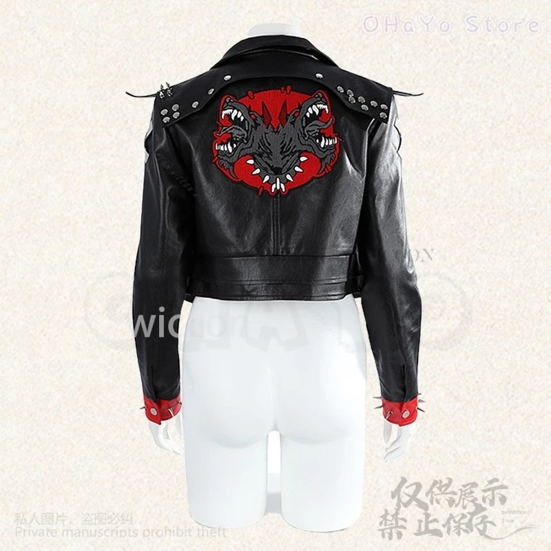 Аниме игра LoL Косплей Arcane League Of Legends Костюм Vi пальто парики серьги Хэллоуин