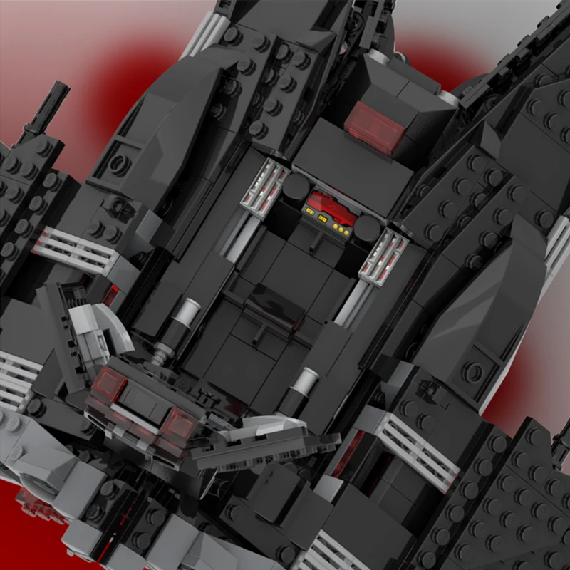 Фото Конструктор Scythe Inquisitor Transport Model MOC, 728 деталей, для сборки, коллекционный, креативный, подарок, игрушка, для демонстрации, космическая тематика №5