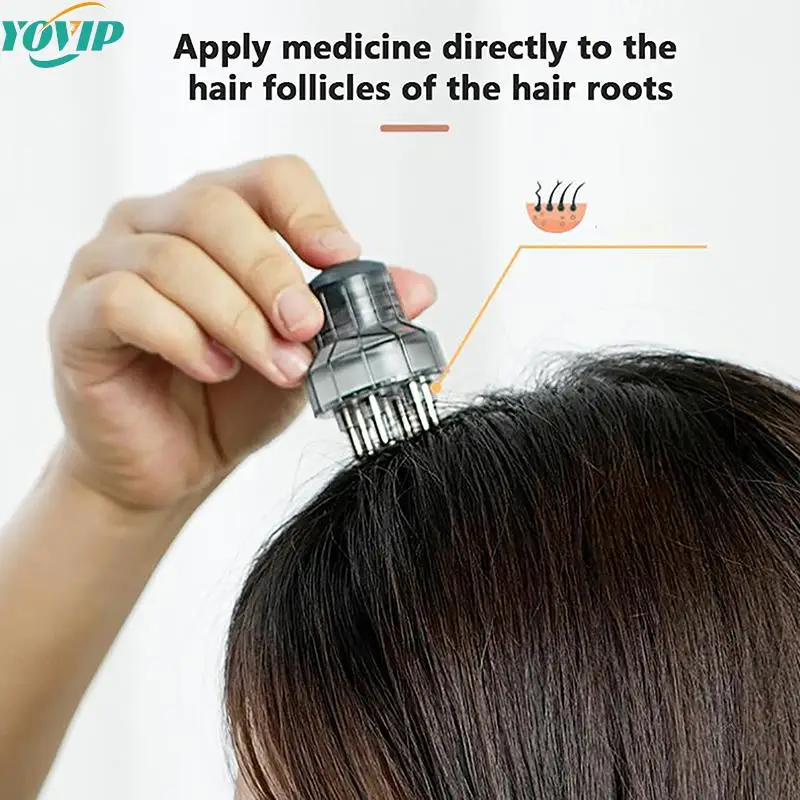 

Anti Hair Lose Scalp Applicator MassageComb For Head Hair Growth Hair Regrowth Liquid Serum Oil Brush Nourish Hair Root Comb