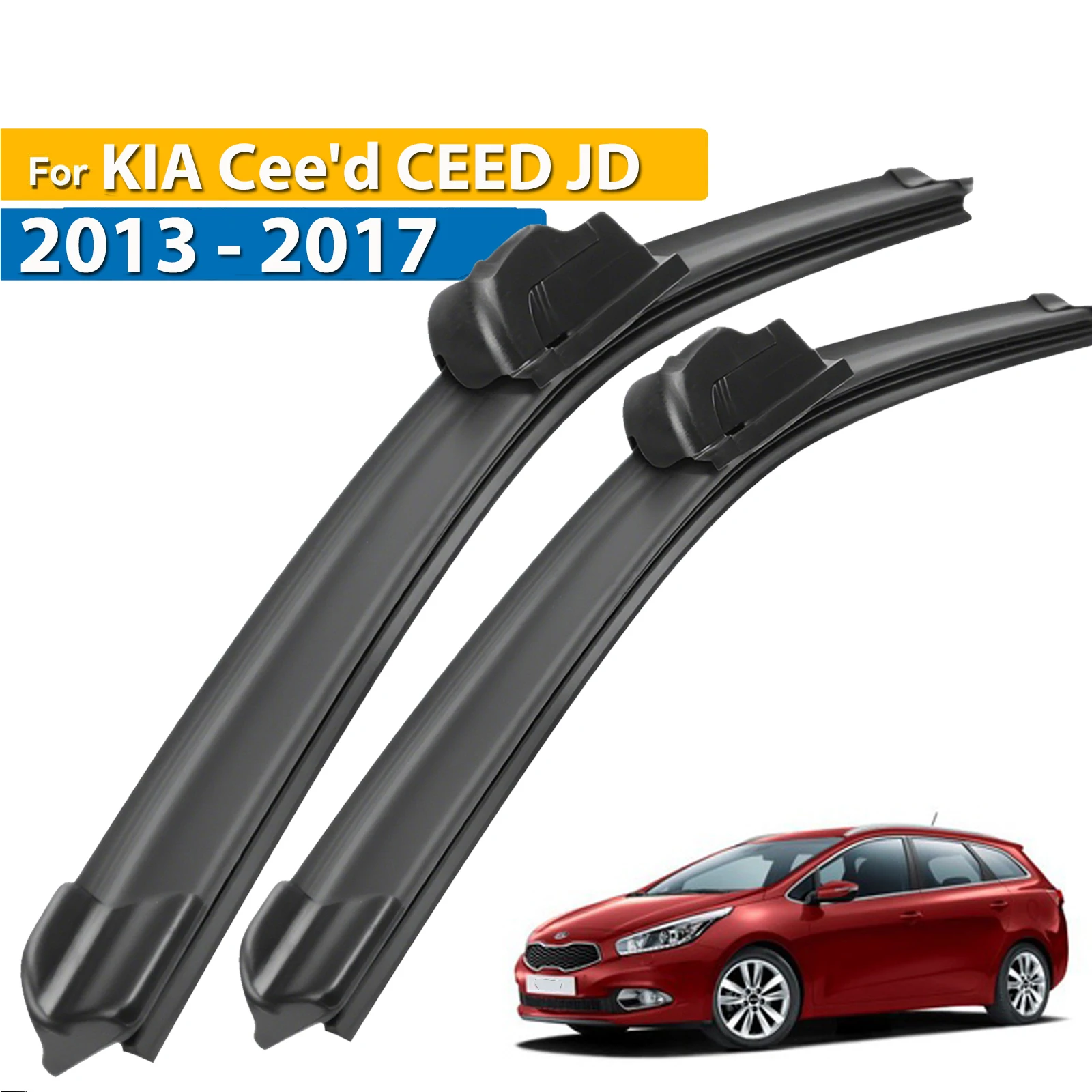 

Передние щетки стеклоочистителя Erick's LHD для KIA Cee'd CEED JD 2013-2017, лобовое стекло, лобовое стекло, автомобильные щетки от дождя 26 "+ 14"