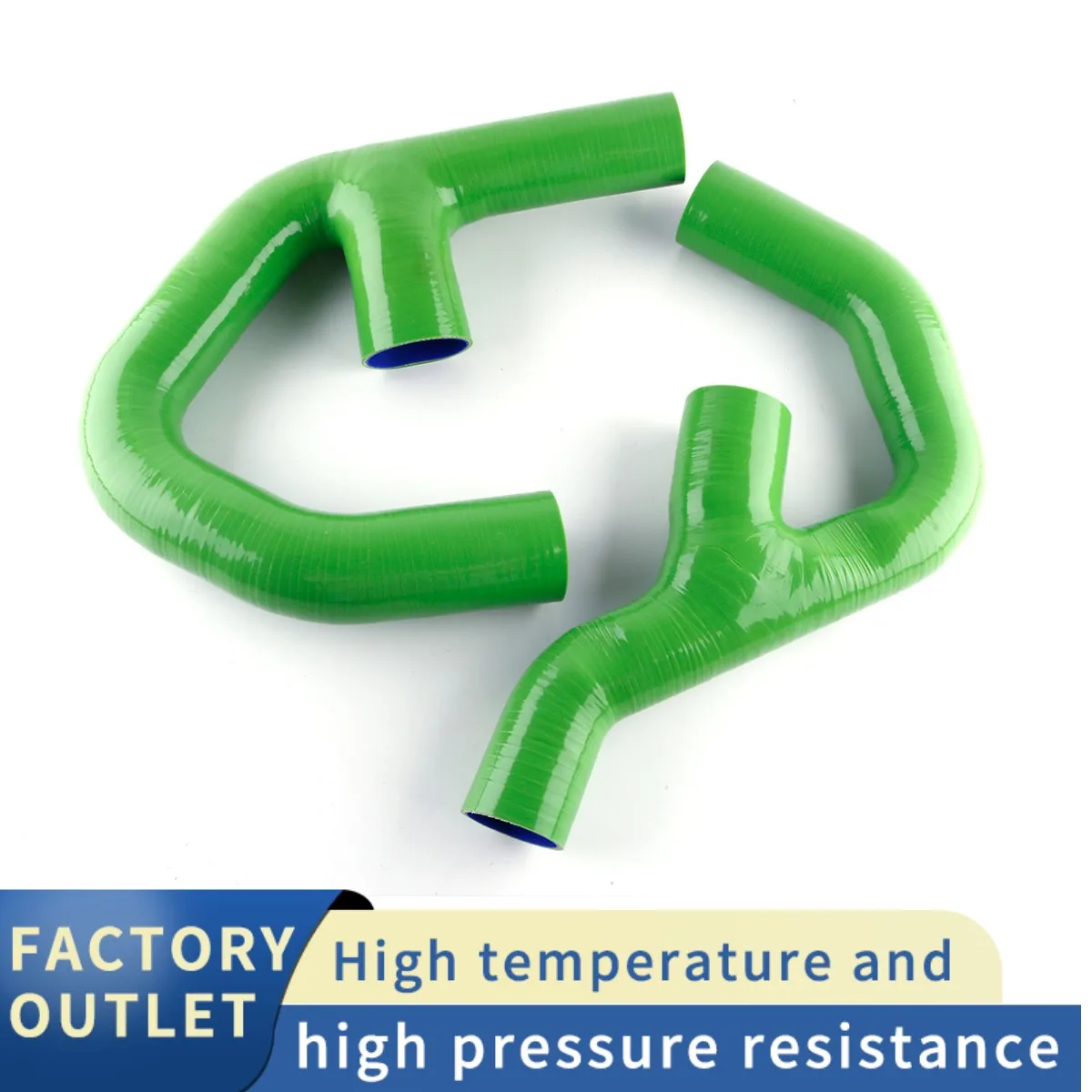 

Силиконовый двойной турбоохладитель, шланг для Volkswagen VW Golf MK5 MK6 GTI FSI Jetta GLI TDI Audi A3 2,0 T 2007-2010