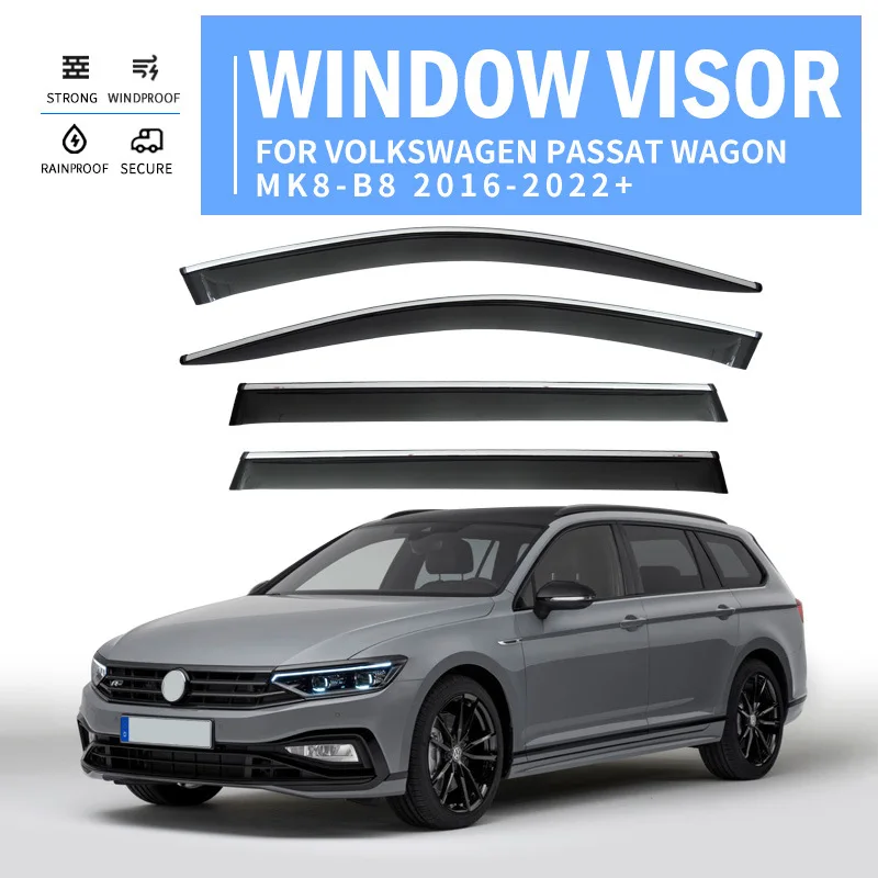 

Подходит для Volkswagen Passat (overseas) защита от атмосферных воздействий VW Passat Alltrack оконный козырек