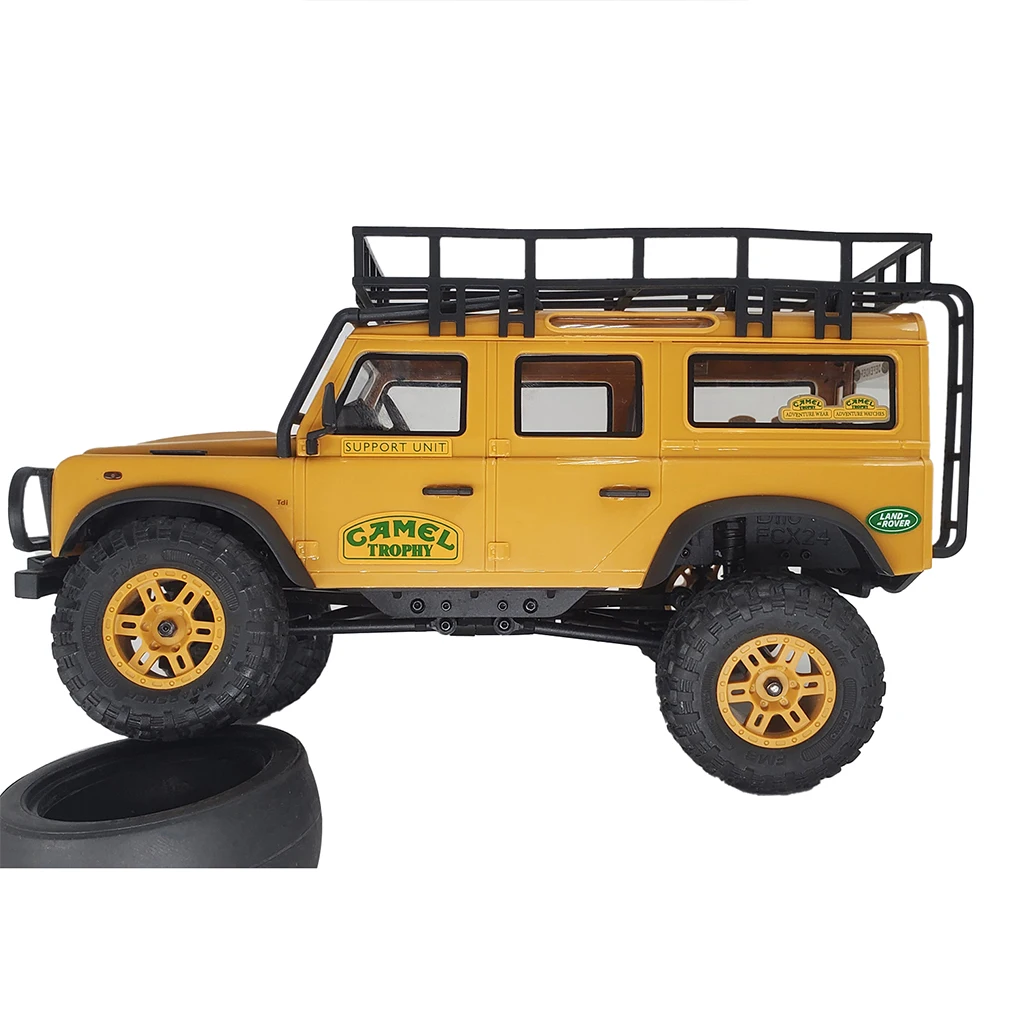 FMS FCX24M D110 имитация печати внутренняя подкладка крыла лба для 1/24 RC Camel Cup Land Rover Defender