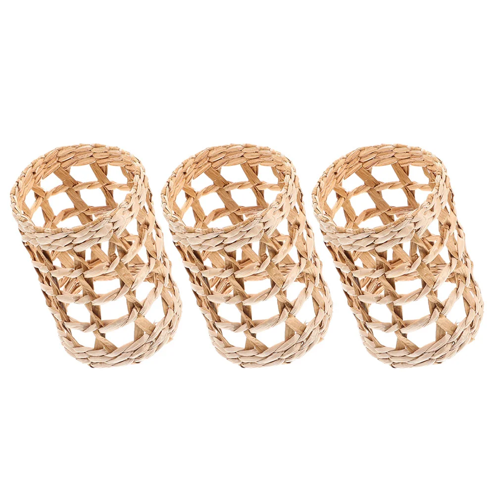

Straw Vase Set Glass Cup Covers Decorative Sleeves Accessory Water Creative Protectors Mug