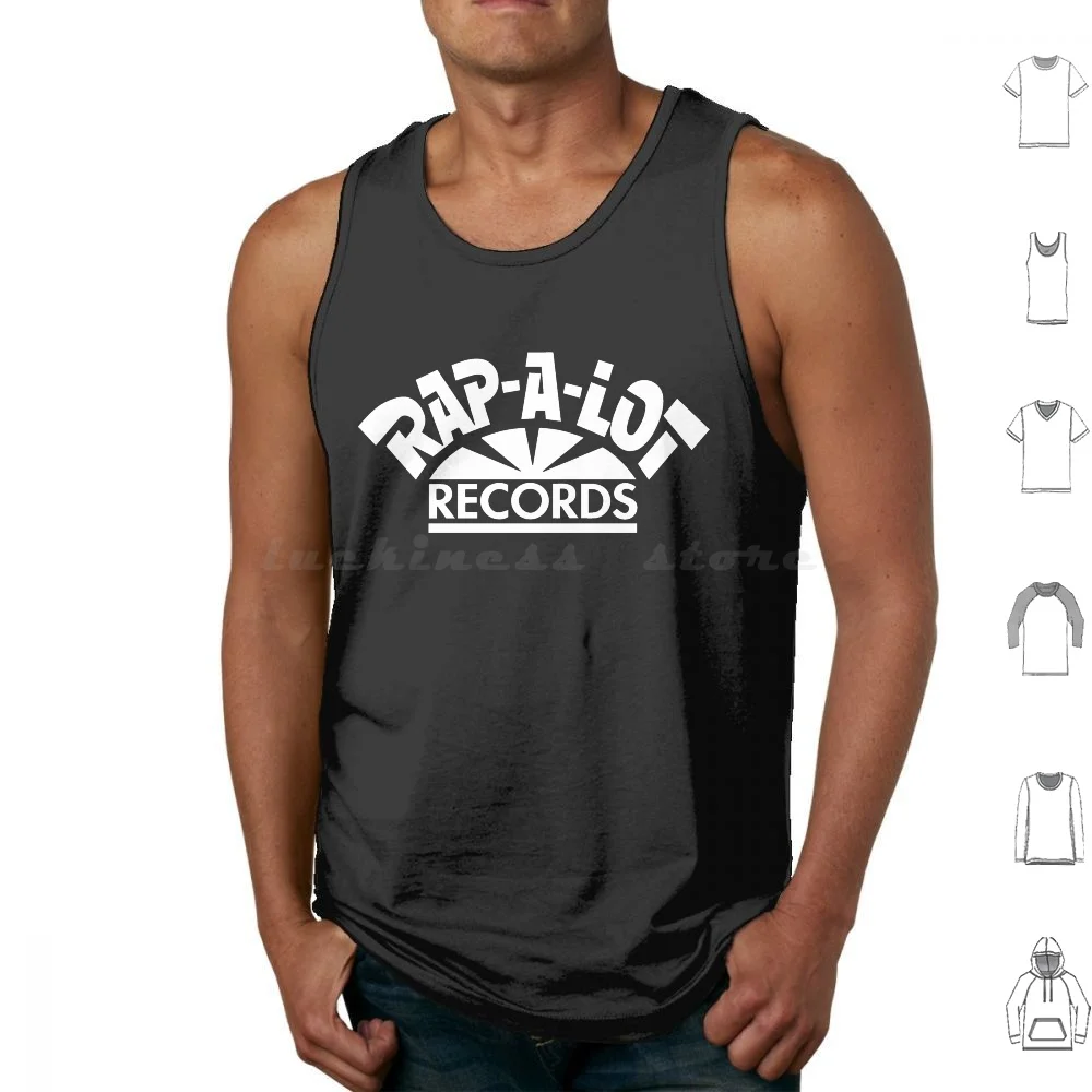 Ralr Print Tank Tops Print Cotton Old School Classic Vintage Rap Hip Hop Records Rap A Lot