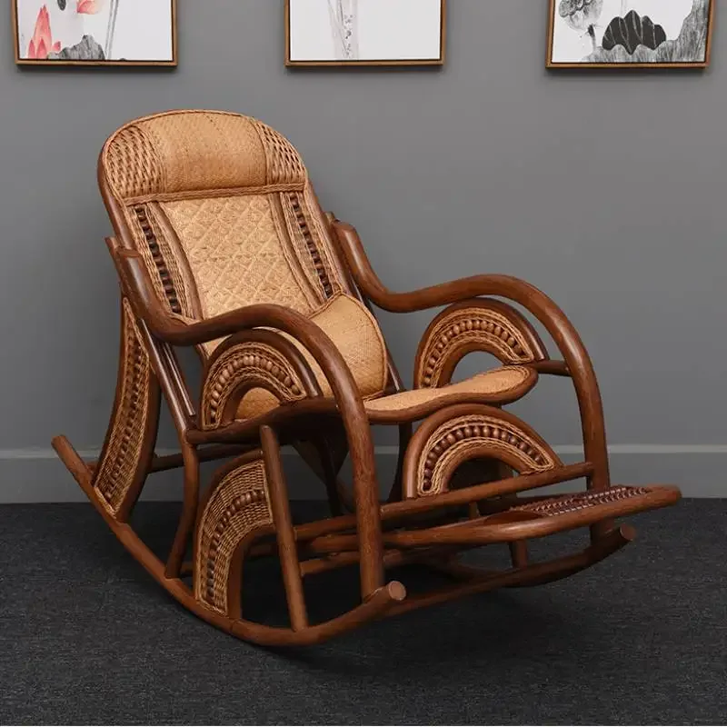 Vip стулья для гостиной с высокой спинкой нескользящее коричневое кресло откидной